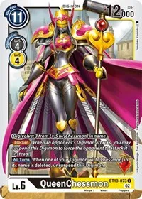 QueenChessmon (Versus Royal Knights) — Digimon Card Game Card Value
