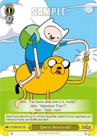 Quest Received (Adventure Time) — Weiss Schwarz Card Value