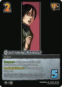 Questioning Yourself (Attack on Titan: Apocalypse) — UniVersus Card Value