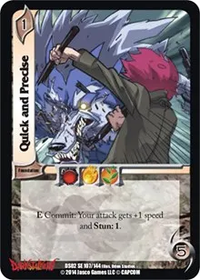 Quick and Precise (Darkstalkers: Warriors of the Night)