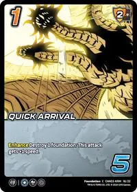 Quick Arrival (Challenger Series: Godzilla)