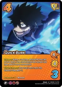 Quick Burn (UniVersus: My Hero Academia: Jet Burn)