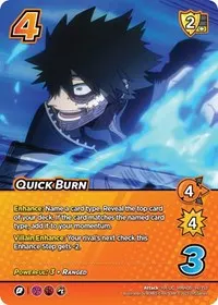 Quick Burn XR (UniVersus: My Hero Academia: Jet Burn)