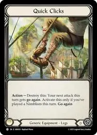 Quick Clicks (Silver Age Chapter 3) — Flesh & Blood TCG Card Value