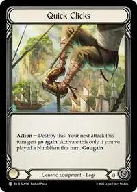 Quick Clicks Treasure (High Seas) — Flesh & Blood TCG Card Value
