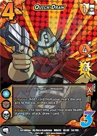 Quick Draw XR (UniVersus: My Hero Academia: Heroes Clash)