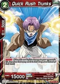 Quick Rush Trunks (Cross Worlds)