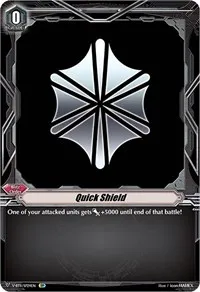 Quick Shield Aqua Force SP (V-BT11: Storm of the Blue Cavalry) — Cardfight Vanguard Card Value