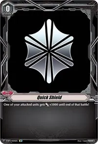 Quick Shield Aqua Force SP (V-BT11: Storm of the Blue Cavalry)