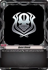 Quick Shield Granblue SP (V-BT09: Butterfly d'Moonlight) — Cardfight Vanguard Card Value
