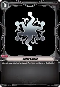 Quick Shield Pale Moon (V-SS10 Premium Battle Deckset 2023)