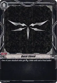 Quick Shield RRR Foil (V-SS06: Valiant Sanctuary)