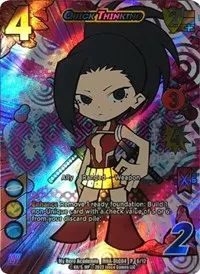 Quick Thinking (UniVersus: My Hero Academia: League of Villains DLC Pack) — UniVersus Card Value