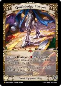 Quickdodge Flexors (Compendium of Rathe - Antiquity Pack)