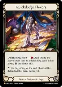 Quickdodge Flexors (Compendium of Rathe)