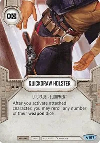Quickdraw Holster (Legacies) — Star Wars Destiny Card Value