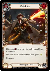 Quickfire Blue (Bright Lights) — Flesh & Blood TCG Card Value