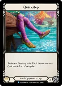 Quickstep (Round the Table: TCCxLSS) — Flesh & Blood TCG Card Value