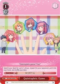 Quintuplets Game (The Quintessential Quintuplets)