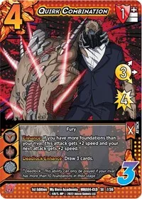 Quirk Combination (UniVersus: My Hero Academia: League of Villains) — UniVersus Card Value