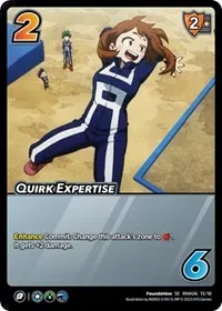 Quirk Expertise (UniVersus: My Hero Academia: Jet Burn)