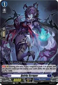 Quirky Scraper (DZ-BT07: Moon Fangs & Cerulean Blaze) — Cardfight Vanguard Card Value
