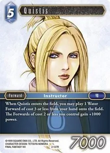 Quistis (Opus II) — Final Fantasy TCG Card Value