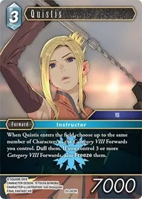 Quistis (Hidden Hope) — Final Fantasy TCG Card Value