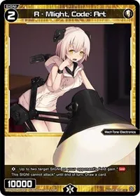 R Mlight Code Art (Standup Diva) — WIXOSS Card Value