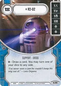 R2 D2 (Legacies) — Star Wars Destiny Card Value