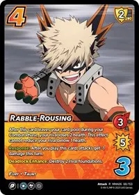 Rabble Rousing (UniVersus: My Hero Academia: Jet Burn)