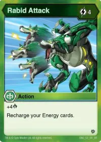 Rabid Attack (Resurgence) — Bakugan TCG Card Value