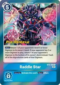 Raddle Star (Double Diamond Pre-Release Cards)