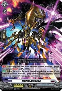 Radial Araneae (DZ-BT07: Moon Fangs & Cerulean Blaze)