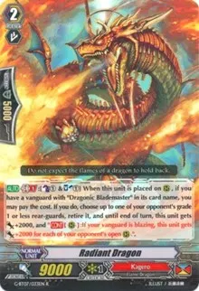 Radiant Dragon (G-BT07: Glorious Bravery of Radiant Sword)