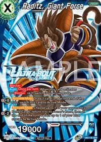 Raditz Giant Force Event Pack 17 (Promotion Cards)