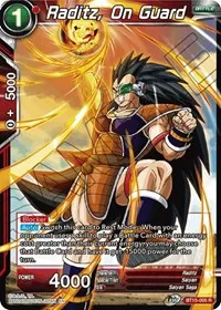 Raditz On Guard (Saiyan Showdown) — Dragon Ball Super CCG Card Value