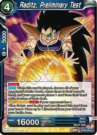 Raditz Preliminary Test (Legend of the Dragon Balls)