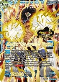 Raditz Raditz the Invasion Begins 2023 Worlds ZENKAI 06 Leader Set (Tournament Promotion Cards)
