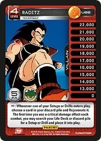 Raditz Triumphant (Panini: Heroes & Villains)
