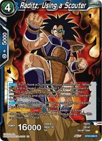 Raditz Using a Scouter (Perfect Combination) — Dragon Ball Super CCG Card Value