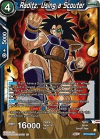 Raditz Using a Scouter (Perfect Combination)
