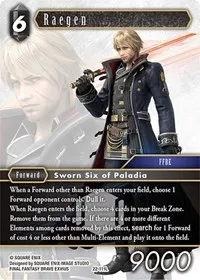 Raegen (Hidden Hope) — Final Fantasy TCG Card Value