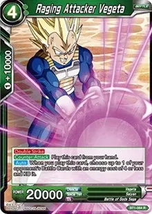 Raging Attacker Vegeta (Galactic Battle)