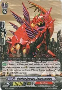 Raging Dragon Sparksaurus (BT03: Demonic Lord Invasion)