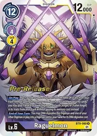 Raguelmon (X Record Pre-Release Cards)