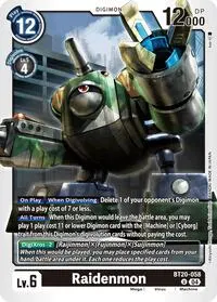Raidenmon (Release Special Booster 2.5)