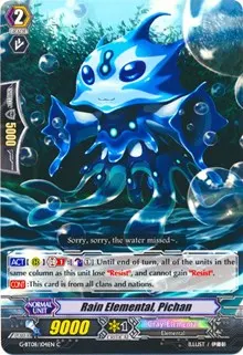 Rain Elemental Pichan (G-BT08: Absolute Judgment)