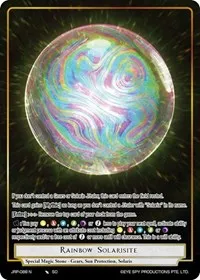 Rainbow Solarisite (Judgment of the Rogue Planet) — Force of Will Card Value