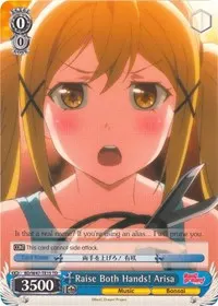 Raise Both Hands Arisa (BanG Dream!)
